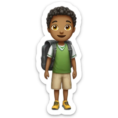 school children sticker