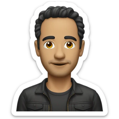 Héctor Rivera sceleton sticker