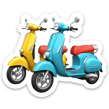 Scooters sticker
