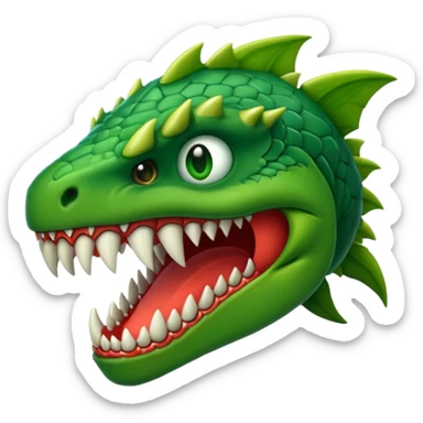 dangerous creature  sticker