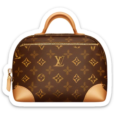 Louis Vuitton cosmetic bag  sticker