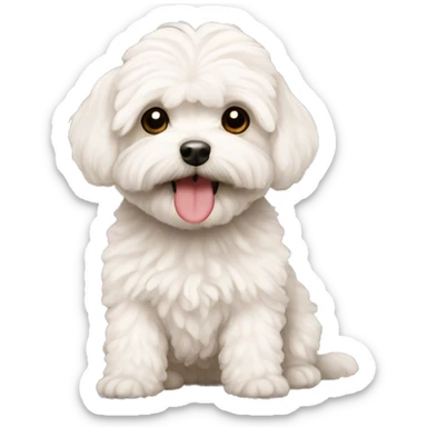 Maltipoo sticker