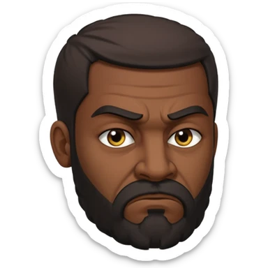 angry Iraqi, in profile sticker