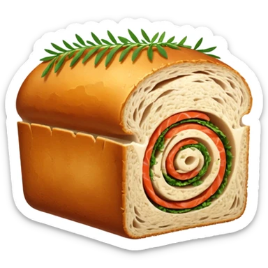 poultry loaf sticker