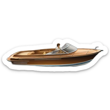 Bateau Riva Acquarama 1987 sticker