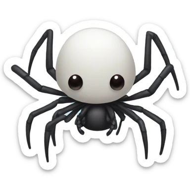 Bathroom spider sticker