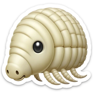 maggot looking forward sticker