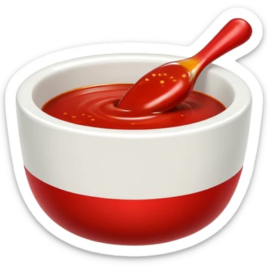 chili sauce sticker