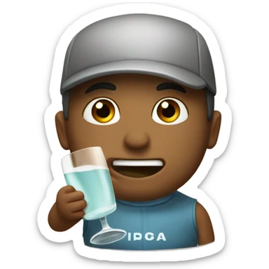 A giro drinking cofre sticker