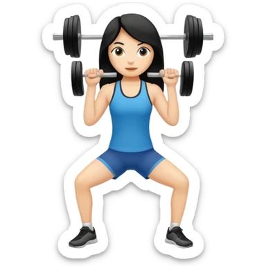 mach mir einen fitness typen mit schwarzen haaren der unglücklich ist sticker