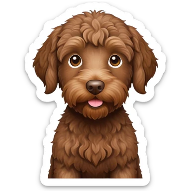 Labradoodle sticker