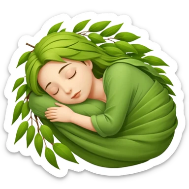 Sleeping Willow sticker