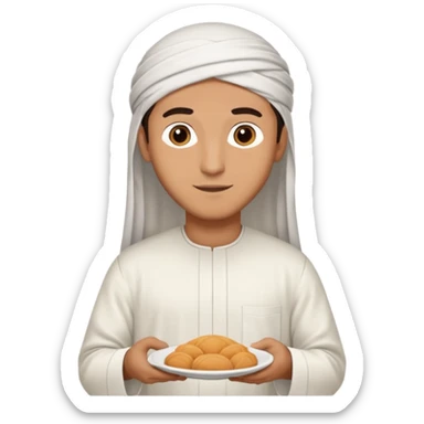 RAMADAN DAILY ROUTINE FOR A GUY sticker