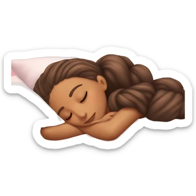 Ariana Grande sleeping sticker