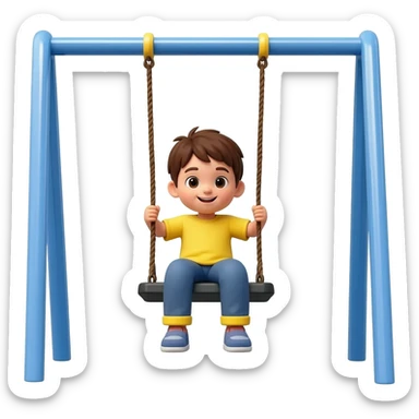 Swing emoji sticker