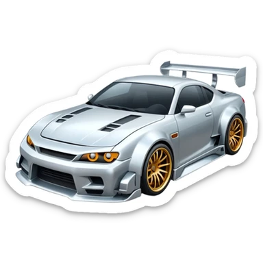 Drift machine sticker