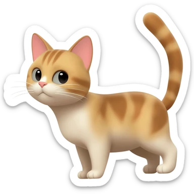 cat in sticker