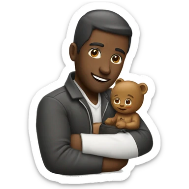 homme avec une kipa sticker