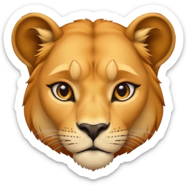 Lioness sticker