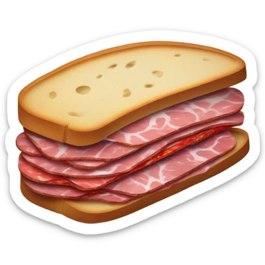 sandwich salami sticker