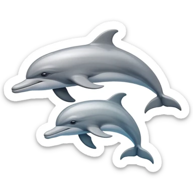 Dolphins sticker
