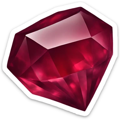 Garnet Gemstone  sticker