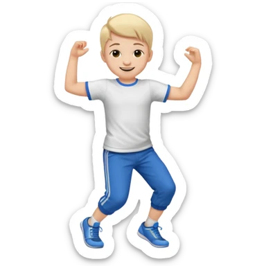 dance kid sticker