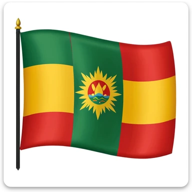 Bandera de la ciudad del alto sticker