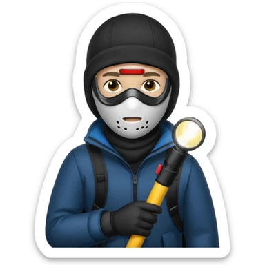 Burglar sticker