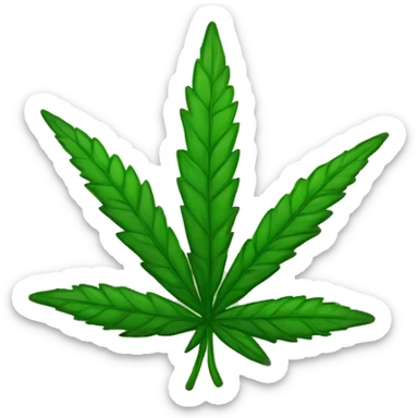 Weed  sticker