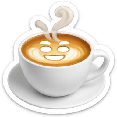 Latte sticker