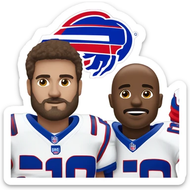 Celebrate buffalo bills sticker