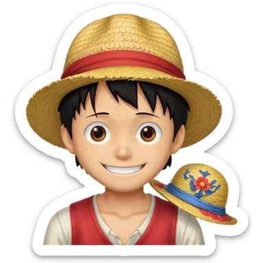 Monkey D.Luffy sticker
