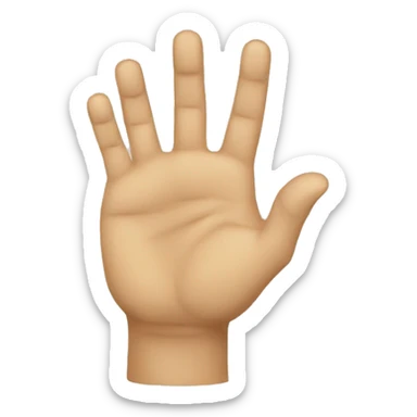 Hakari domain expansion hand sign sticker