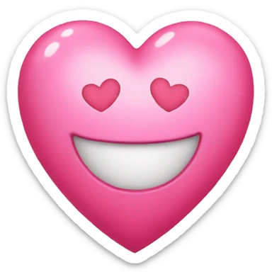 love heart sticker