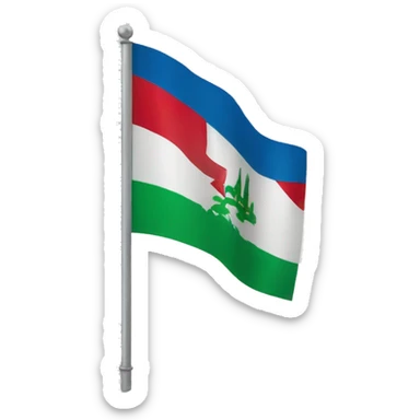 Flag of Jerusalem sticker