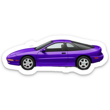Purple 1993 ford probe gt sticker