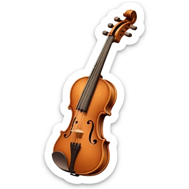 violin sticker