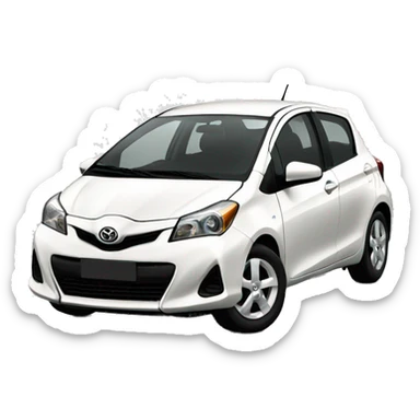 Toyota Yaris  sticker