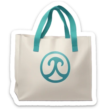 Lululemon shopping bag sticker