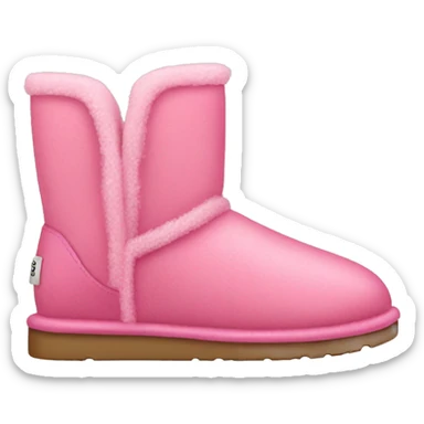 pink ugg boots sticker