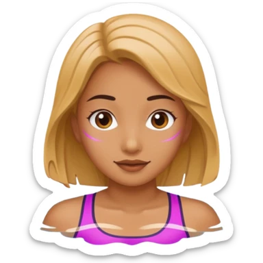 swim full pic girl sticker