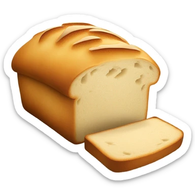 Baking bread sticker