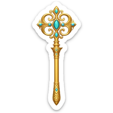 nepal scepter sticker