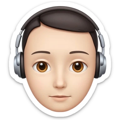 AI Call Agent human-like AI face, warm, calm and friendly, not robotic, not technical. 
Soft human AI face with a listening, welcoming expression, minimal facial lines, calm eyes. sticker