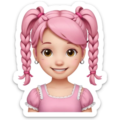 Cutecore girl sticker