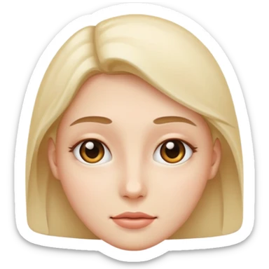 without lips and eyes sticker