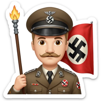 hitler swastika emoji sticker