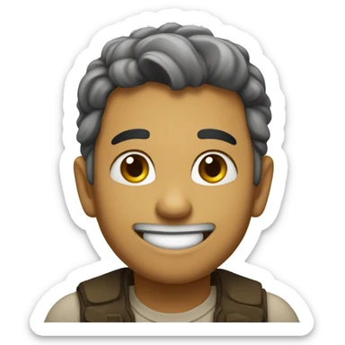 Just a plain smile sticker