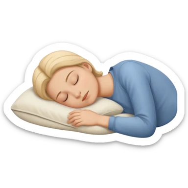 Lover sleep sticker